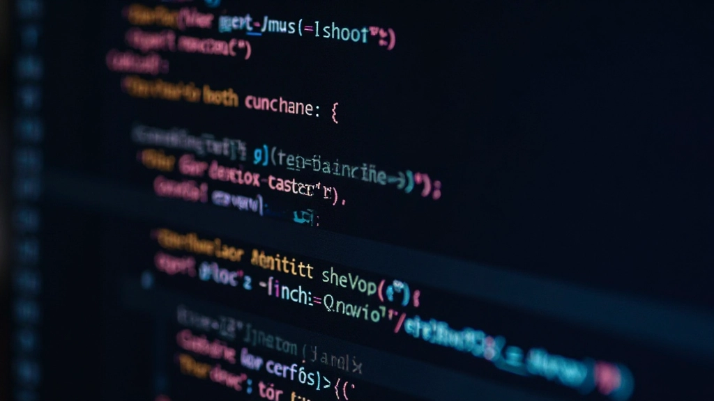 HTML und CSS Code auf einem Bildschirm
